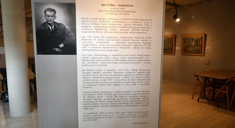 Nowy nabytek - dzieło Jana Cybisa w galerii MŚO