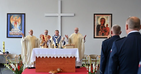Odpust w policyjnej kaplicy w Gdańsku