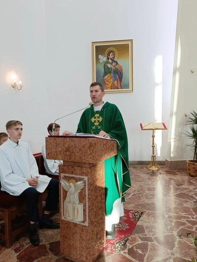 Wprowadzenie relikwii męczenników z Pariacoto