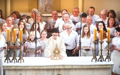 Koncert finałowy odbył się w kościele Bożego Ciała i był okazją do szczególnej adoracji Najświętszego Sakramentu.