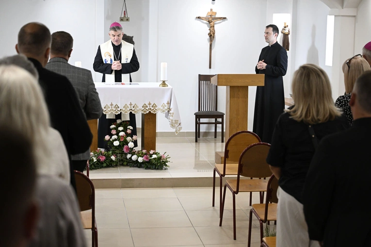 Poświęcenie ośrodka w Ostrowcu