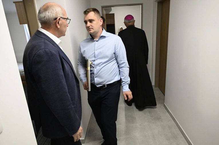 Poświęcenie ośrodka w Ostrowcu