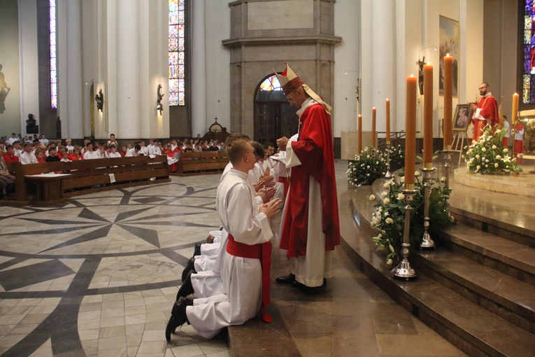 Pielgrzymka ministrantów do katedry Chrystusa Króla