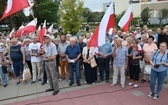 Pikieta w obronie ks. Michała Olszewskiego w Radomiu