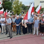 Pikieta w obronie ks. Michała Olszewskiego w Radomiu