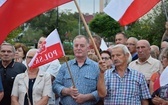 Pikieta w obronie ks. Michała Olszewskiego w Radomiu