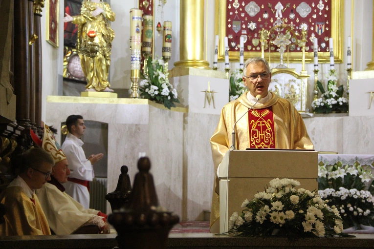 Poświęcenie nowych organów w limanowskiej bazylice