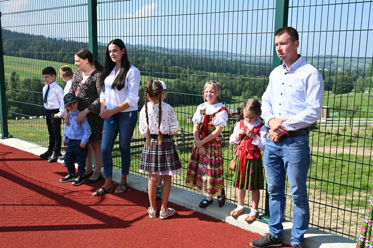Początek roku szkolnego w Czerwiennem Dolnem