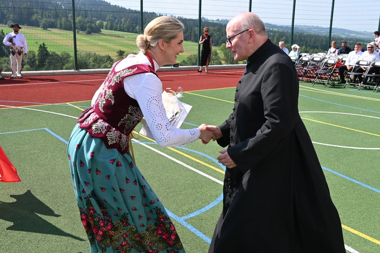 Początek roku szkolnego w Czerwiennem Dolnem