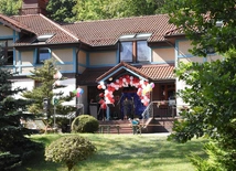 Piknik w ogrodzie hospicyjnym