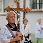 Płock. Wyjście pielgrzymki do Skępego