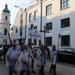 Płock. Wyjście pielgrzymki do Skępego