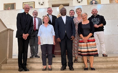 W trakcie pobytu w Polsce grupa odbyłą spotkanie m.in. z abp. Adrianem Galbasem.