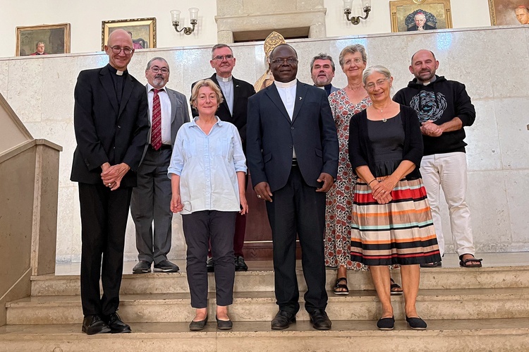 W trakcie pobytu w Polsce grupa odbyłą spotkanie m.in. z abp. Adrianem Galbasem.