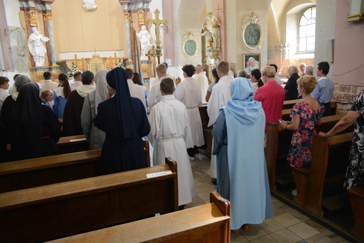 Gościęcin. Wieczyste śluby pustelnicze