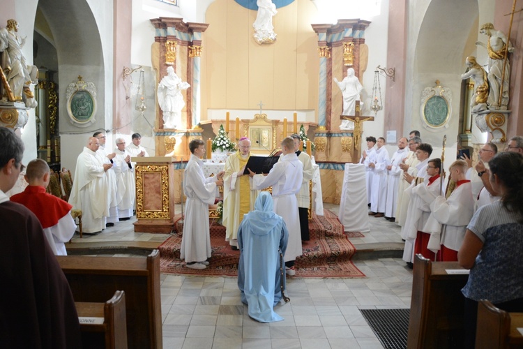 Gościęcin. Wieczyste śluby pustelnicze