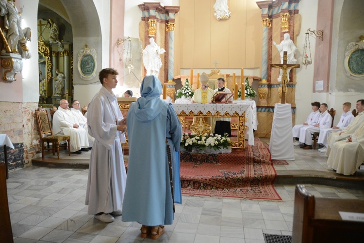 Gościęcin. Wieczyste śluby pustelnicze