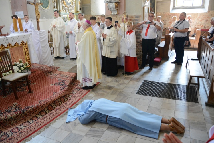 Gościęcin. Wieczyste śluby pustelnicze