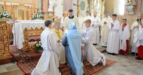 Gościęcin. Wieczyste śluby pustelnicze