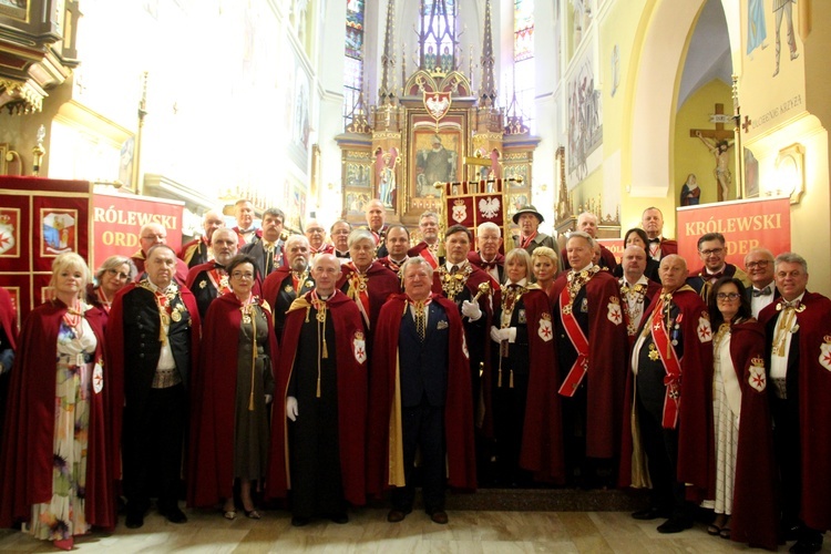 195. Inwestytura Królewskiego Orderu św. Stanisława w Szczepanowie