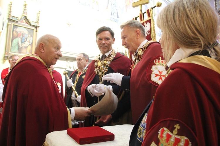 195. Inwestytura Królewskiego Orderu św. Stanisława w Szczepanowie