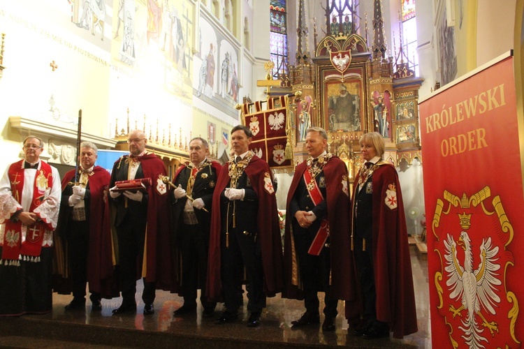 195. Inwestytura Królewskiego Orderu św. Stanisława w Szczepanowie