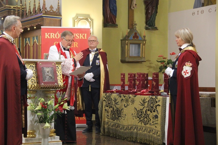 195. Inwestytura Królewskiego Orderu św. Stanisława w Szczepanowie