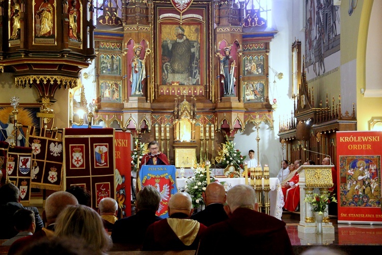 195. Inwestytura Królewskiego Orderu św. Stanisława w Szczepanowie