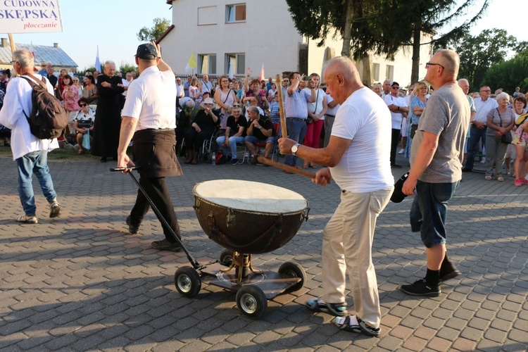 Skępe. Odpust w sankuarium