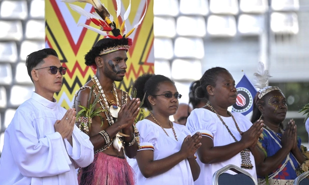 Podczas sprawowanej przez papieża Franciszka Mszy