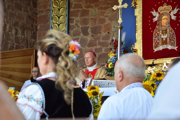 Dożynki diecezjalne w Kałkowie-Godowie