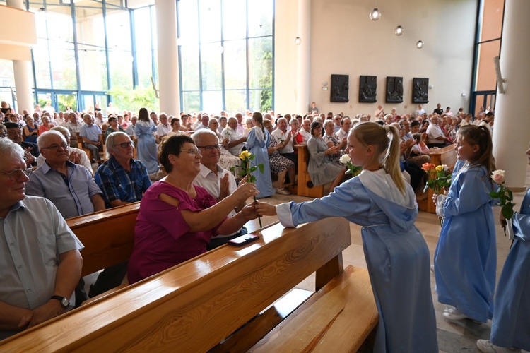 Pielgrzymka złotych jubilatów