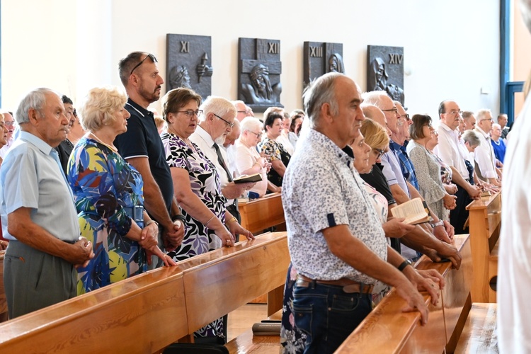 Pielgrzymka złotych jubilatów