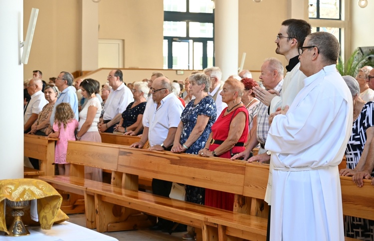 Pielgrzymka złotych jubilatów