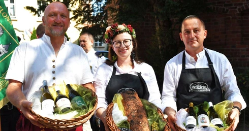 Modlitwa za mieszkanców i winiarzy