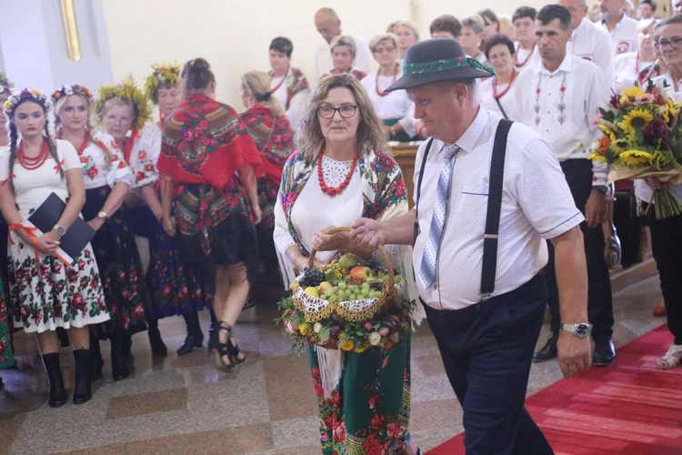 Dożynki gminy Trzciana