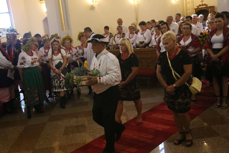 Dożynki gminy Trzciana