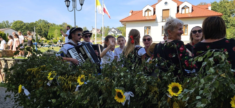 Dożynki gminy Trzciana