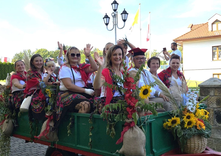 Dożynki gminy Trzciana