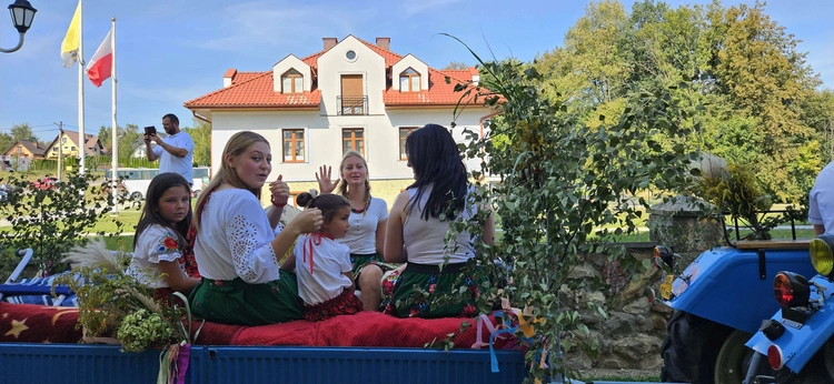 Dożynki gminy Trzciana