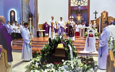 Uroczystości pogrzebowe były dziękczynieniem za życie zmarłego kapłana