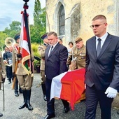 	Doczesne szczątki żołnierza przywiezione zostały do Polski 2 września.