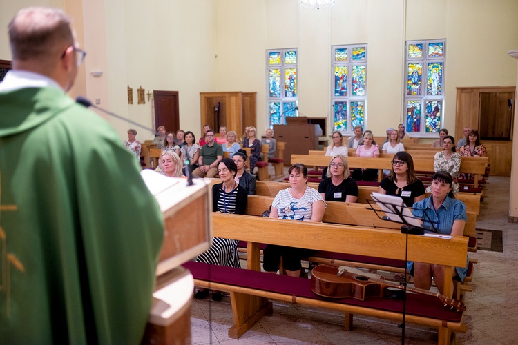 W spotkaniu, które odbywało się w budynku Wyższego Seminarium Duchownego w Świdnicy, wzięło udział ponad 30 pań. 