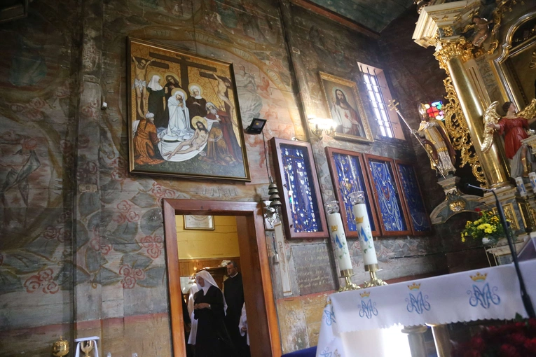 Poświęcenie kopii "Opłakiwania z Chomranic"