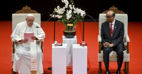 Papież podkreśla znaczenie Singapuru w świecie