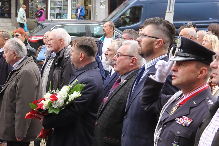 Uroczystości rocznicowe przy Pomniku Ofiar Bolszewizmu