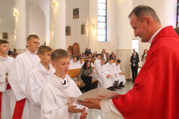 Błogosławieństwo nowych ceremoniarzy 2024