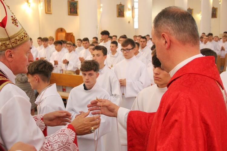 Błogosławieństwo nowych ceremoniarzy 2024