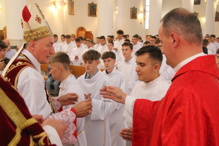 Błogosławieństwo nowych ceremoniarzy 2024