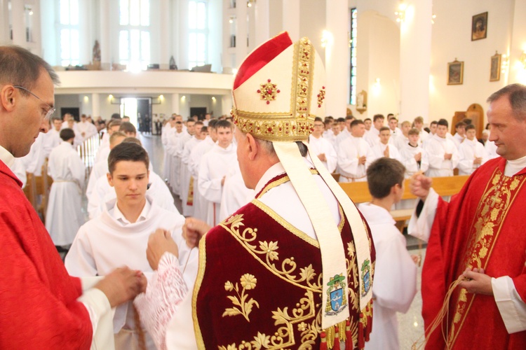 Błogosławieństwo nowych ceremoniarzy 2024